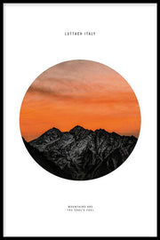 Landschap poster