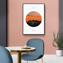 Landschap poster