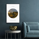 Landschap poster