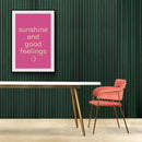 Sunshine & Good Feelings - Walljar