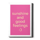 Sunshine & Good Feelings - Walljar