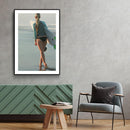 Surf Girl - Walljar