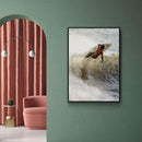 Surfer In Golf - Walljar