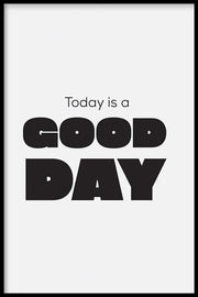 Poster met tekst