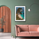 Tropische wanddecoratie