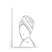 Line art poster