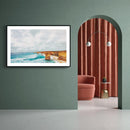 Oceaan kust strand poster