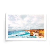 Oceaan kust strand poster
