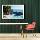 Tropische wanddecoratie