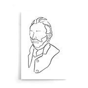 Line art poster