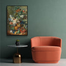 Van Huysem - Stilleven met Bloemen en Vlinders - Walljar