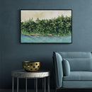 Tropische wanddecoratie