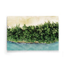 Tropische wanddecoratie