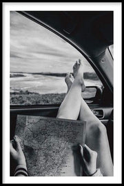 Zwart wit poster