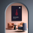 Warren Buffet poster