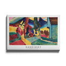 Kandinsky Landscape With Two Poplars poster