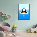kinder poster water penguin 