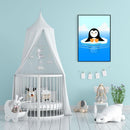 kinder poster water penguin 