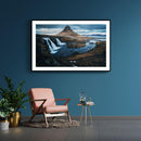 Waterval landschap poster