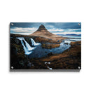 Waterval landschap poster