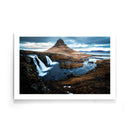 Waterval landschap poster