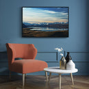 Gebergte meer poster