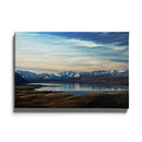 Gebergte meer poster