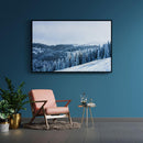 Bos berg sneeuw poster