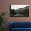 Bos gebergte weg poster