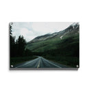 Bos gebergte weg poster