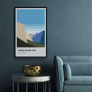 Landschap schilderij